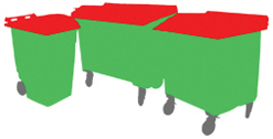 Wheelie Bin Emptying in Middlesbrough